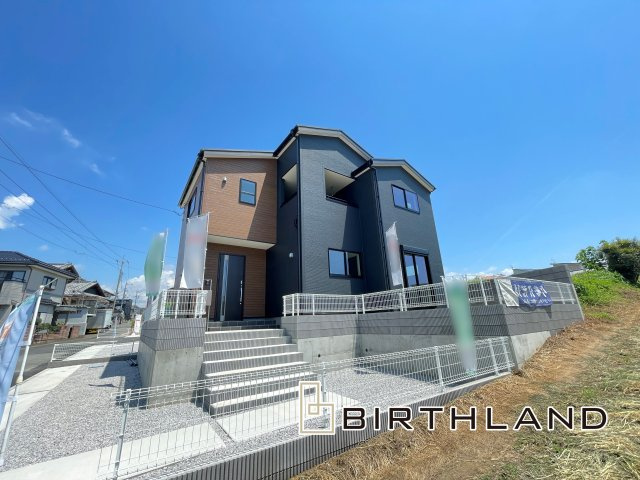 桐生第6広沢町　Livele Garden　全3棟の外観|3号棟　南向きで日当たり良好な明るい新築戸建になります♪