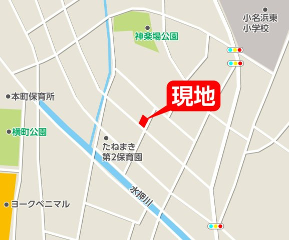 新築戸建・新築建売　いわき市小名浜3期　Erde　全2棟の地図
