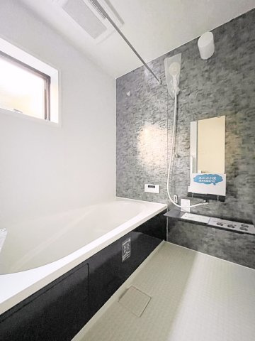 新築戸建・新築建売　熊谷市末広四丁目　熊谷東小・富士見中の浴室|浴室乾燥機付きで物干竿もあるので乾燥しにくい季節などに便利！