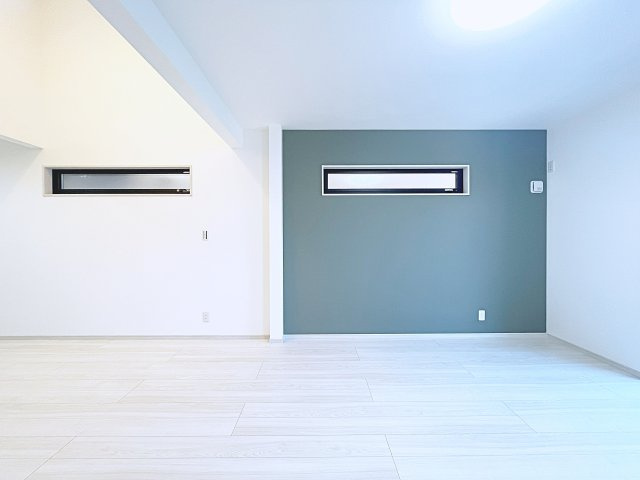 新築建売　熊谷市久下　AiTOW　全2区画の前面道路含む現地写真|閑静な住宅街になります！落ち着いた生活が送れそうですね♪