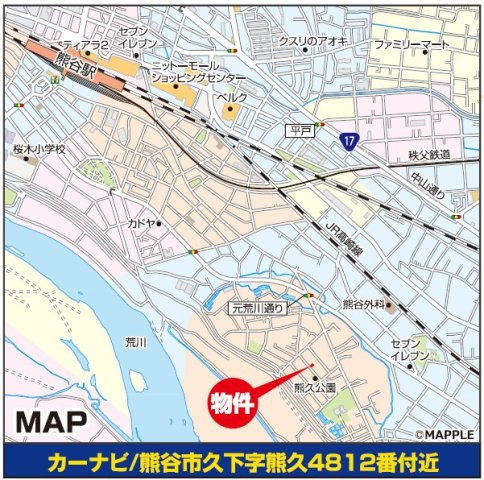 新築建売　熊谷市久下　AiTOW　全2区画の区画図