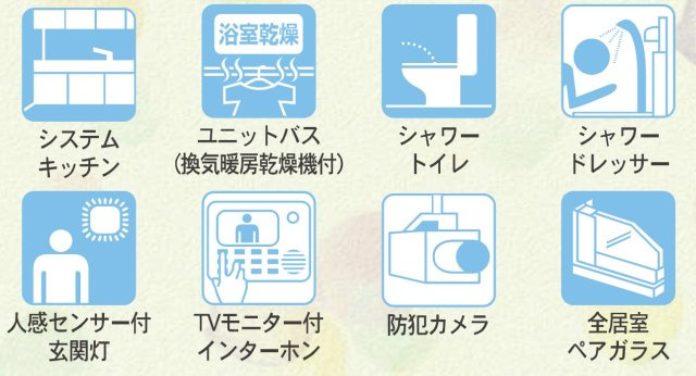 新築戸建・新築建売　神川町新里第4　Cradle Garden　全2棟の設備