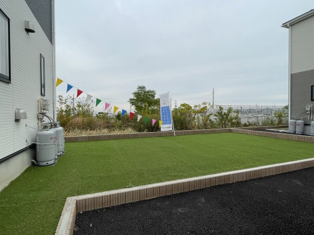 新築戸建・建売　上里町勅使河原第17　Cradle Garden　全7棟の庭