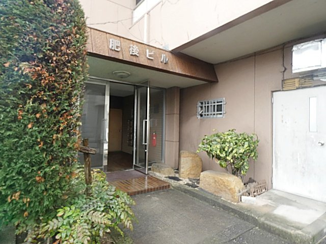 肥後ビルのエントランス|エントランスです