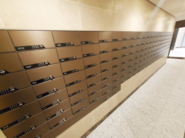 パークホームズ千代田淡路町のその他共用部分|メールボックス