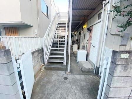 サクラハイツのエントランス