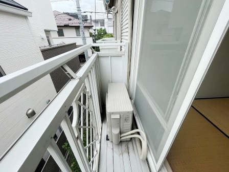 サクラハイツのバルコニー