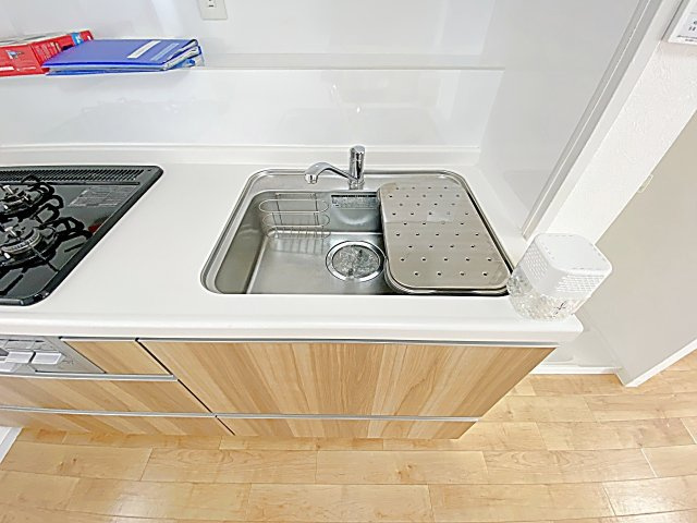 本郷ミユキビルのキッチン|きれいなキッチンです