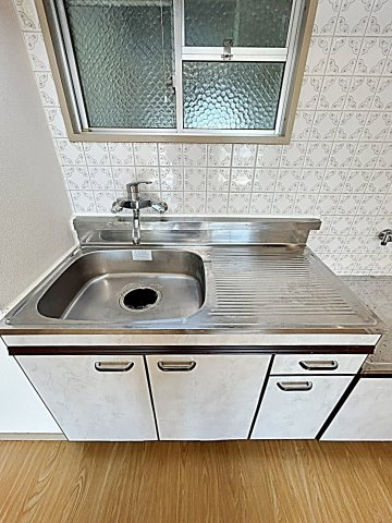 水野マンションのキッチン|キッチンでお料理をお楽しみください