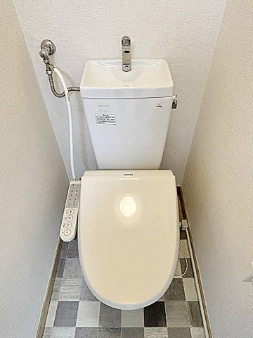 水野マンションのトイレ|トイレもきれいです