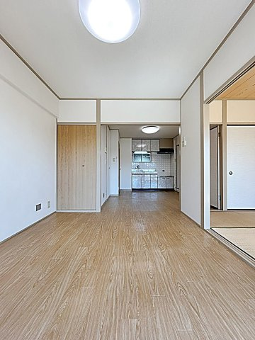 水野マンションの居間・リビング|おしゃれな居間です