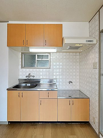 水野マンションのキッチン|使いやすいキッチンです