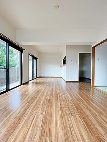 メゾンＳＫの居間・リビング|おしゃれなリビングです