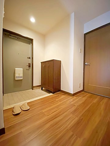 メゾンＳＫの玄関|落ち着いた玄関です