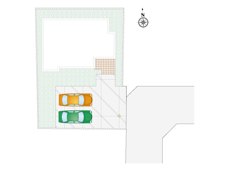 坂東市辺田◆区画図