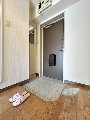 Young　Village2の玄関|落ち着いた玄関です