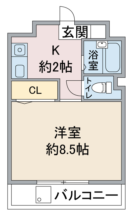 Young　Village2の間取り