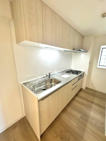 ライオンズマンション高針台のキッチン|コンパクトなキッチンで掃除もラクラク