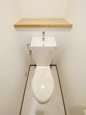 リヴェル下島のトイレ|ゆったりとした空間のトイレです