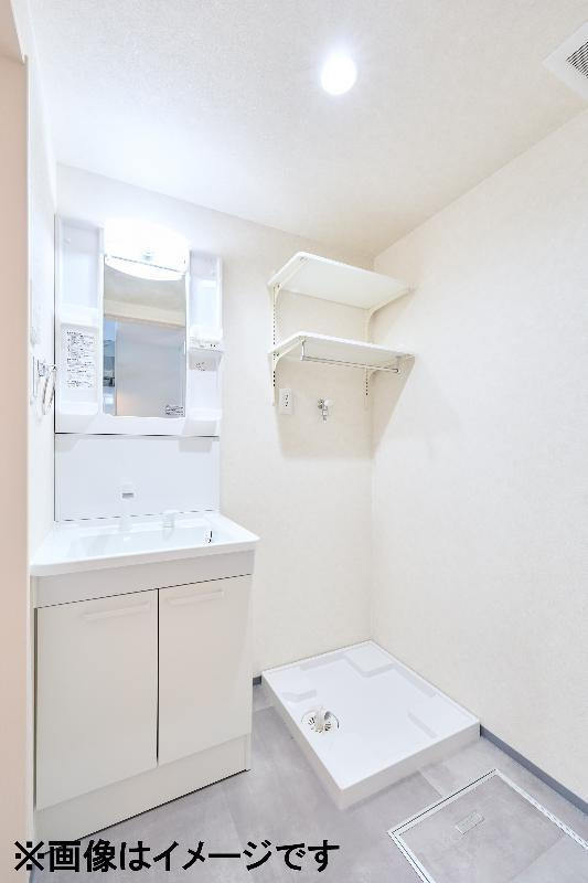 ｒｏｂｏｔ　ｈｏｍｅ　中村公園の洗面所|脱衣スペースもあります