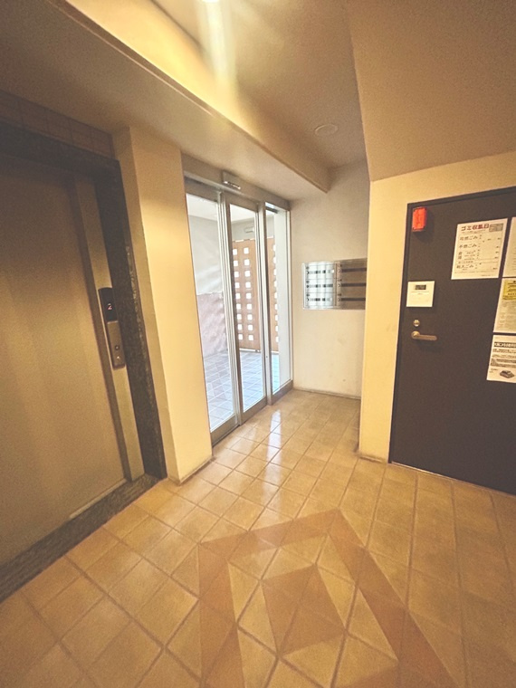 ユーフォリア虹ヶ丘のロビー|清潔なロビーです