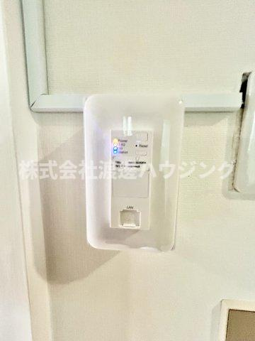 the house esaka EASTの設備|インターホン付き