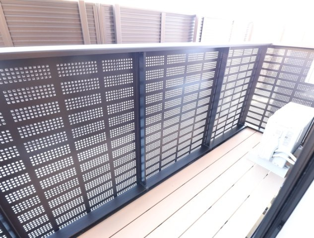 レアール・パレストのバルコニー