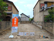 一乗寺庵野町　土地【建築条件なし・更地】の画像