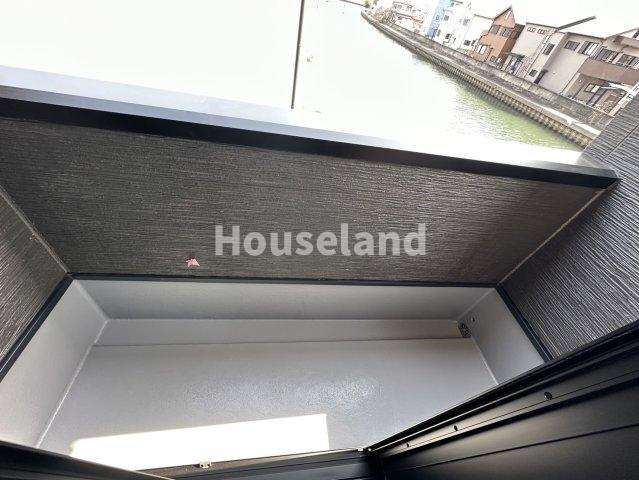 Solis新留丁のバルコニー