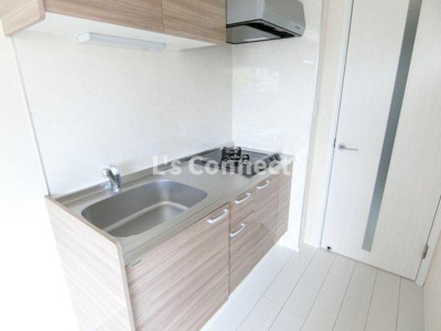 【キッチン】 | ドリームポート富谷 | ２口ガスコンロのシステムキッチン。