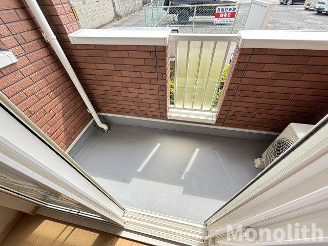 アメニティBのバルコニー