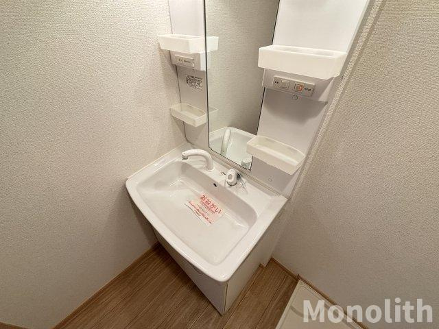 アメニティBの洗面所