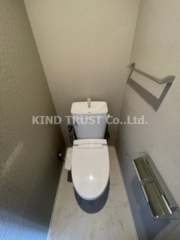 ブエナビスタ梅田ノースのトイレ|コンパクトで使いやすいトイレです