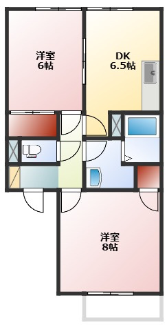 レピュートKの間取り