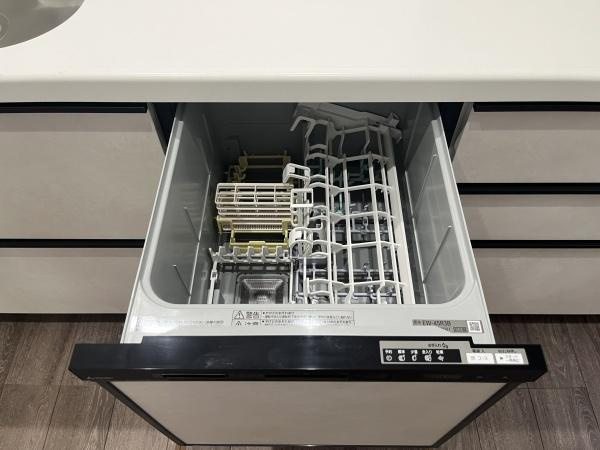 川崎市宮前区鷺沼２丁目の新築一戸建のキッチン|食洗器も完備♪