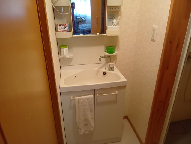 綾部市中山町古民家の独立洗面台