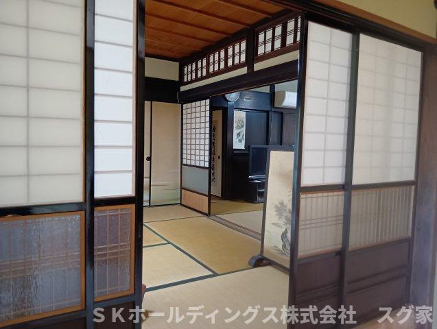 綾部市中山町古民家の和室