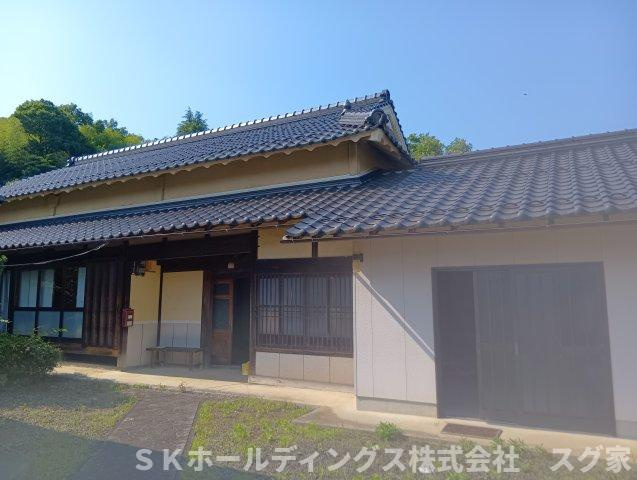 綾部市中山町古民家の外観