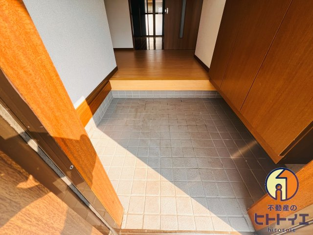 吉開一戸建の玄関
