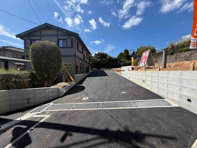 石崎三丁目の前面道路含む現地写真|現地（2026年10月2日）撮影