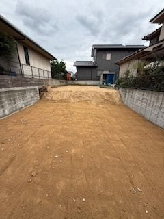 境川二丁目（4期）の外観|現地（2025年10月14日）撮影
すぐに建築可能！整地済みのきれいな土地です