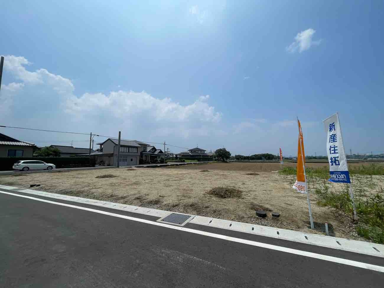 菊陽町久保田の外観|現地（2025年7月9日）撮影