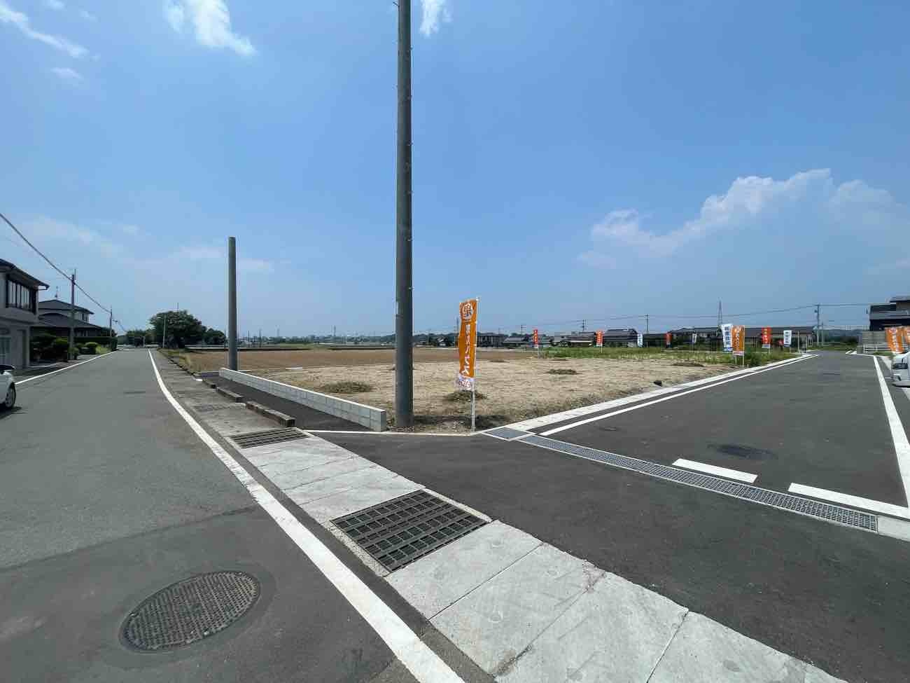 菊陽町久保田の周辺|現地（2025年7月9日）撮影
