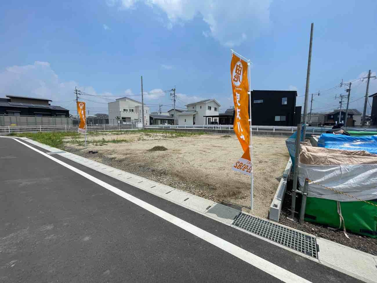 菊陽町久保田の前面道路含む現地写真|現地（2025年7月9日）撮影