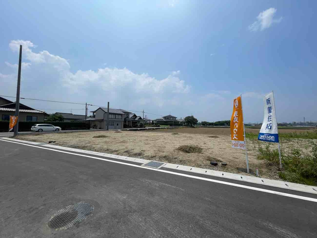 菊陽町久保田の外観|現地（2025年7月9日）撮影