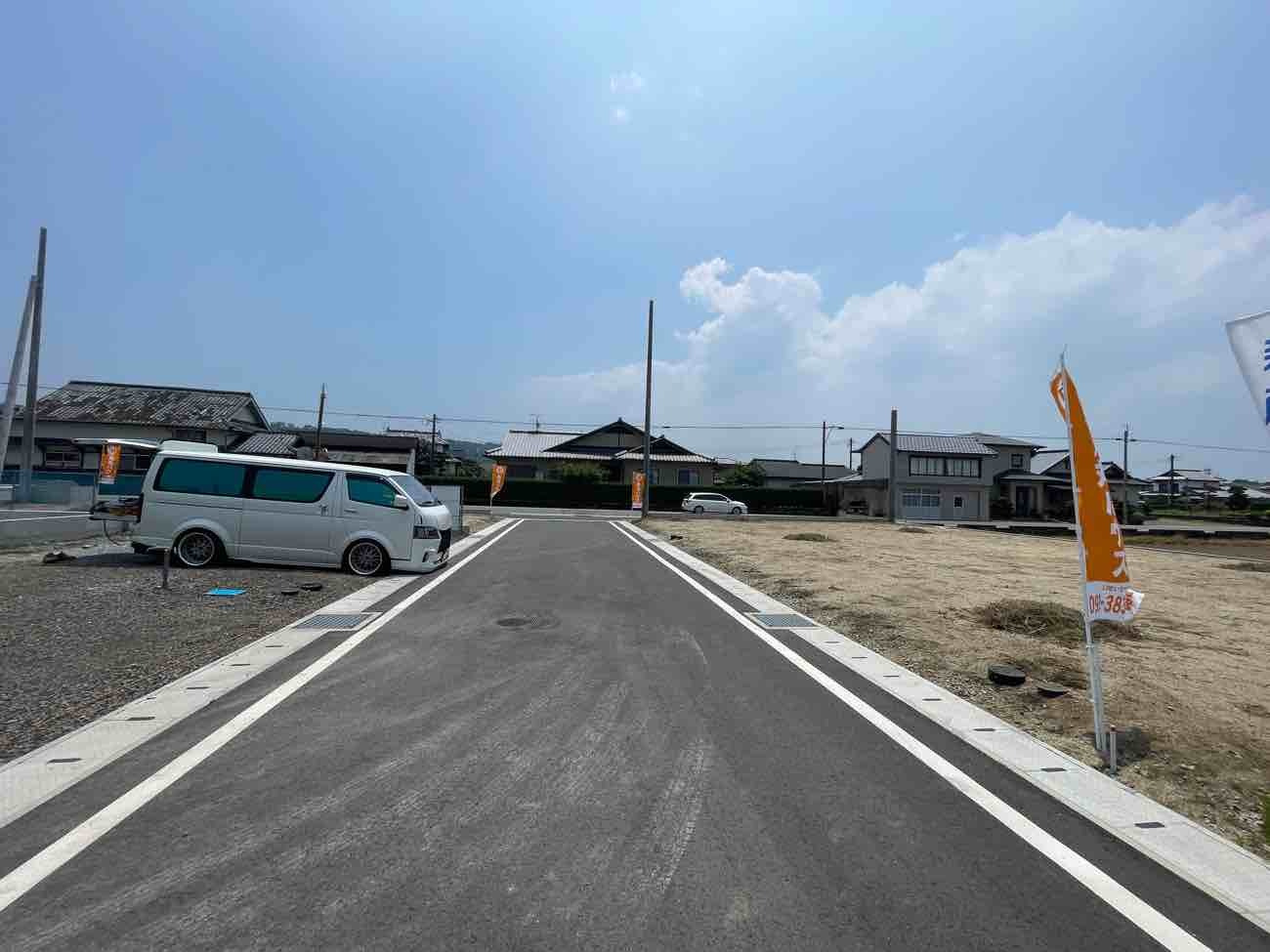 菊陽町久保田の周辺|現地（2025年7月9日）撮影