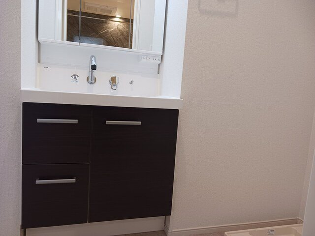 ローズ　ガーデン　大野　Ａの洗面所