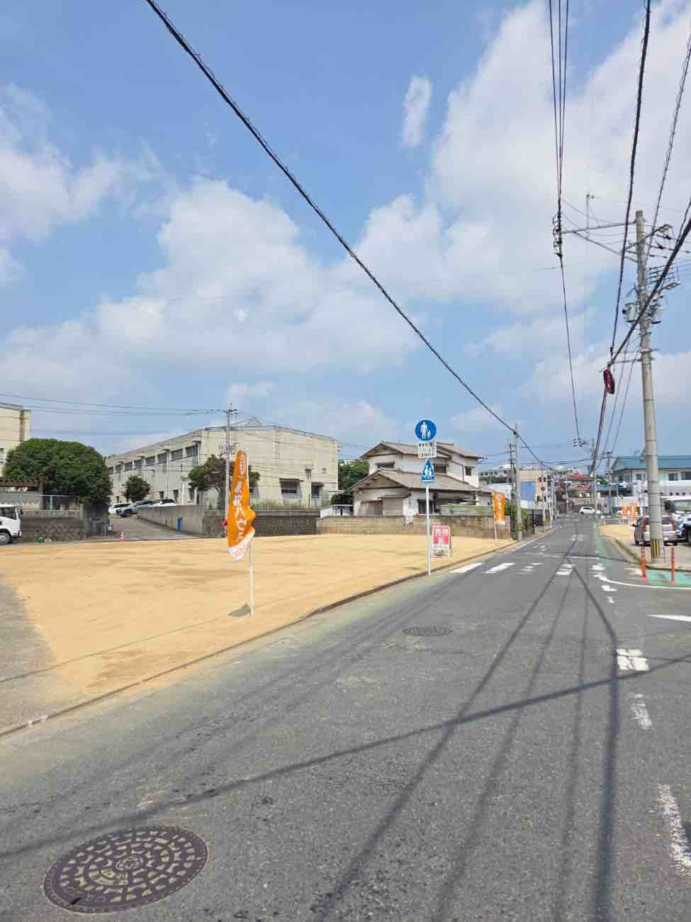 則松三丁目（2期）の前面道路含む現地写真|現地（2025年7月4日）撮影