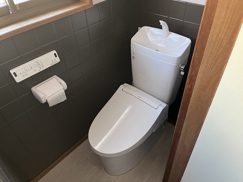 丹波篠山市京町　戸建のトイレ|シンプルで使いやすいトイレです