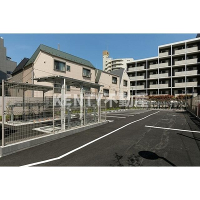 【その他共用部分】 | ザ・パークハビオ大森町 | 駐輪場・駐車場2025年4月撮影